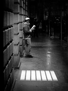 PHOTOS: Dramatic black-and-white images of Dublin by night