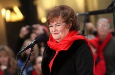 Someone forgot to tell Susan Boyle she was appearing live...