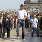 I'm here! Ibrahimovic hits Paris with Eiffel Tower parade