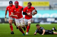 'He's such a hard-working lad on and off the pitch' - Casey in fine form for Munster