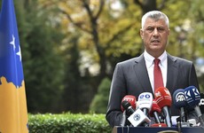 Kosovo president steps down to face war crime charges in The Hague
