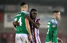Rebels slip away from top flight with a draw as Akintunde seals point for Derry