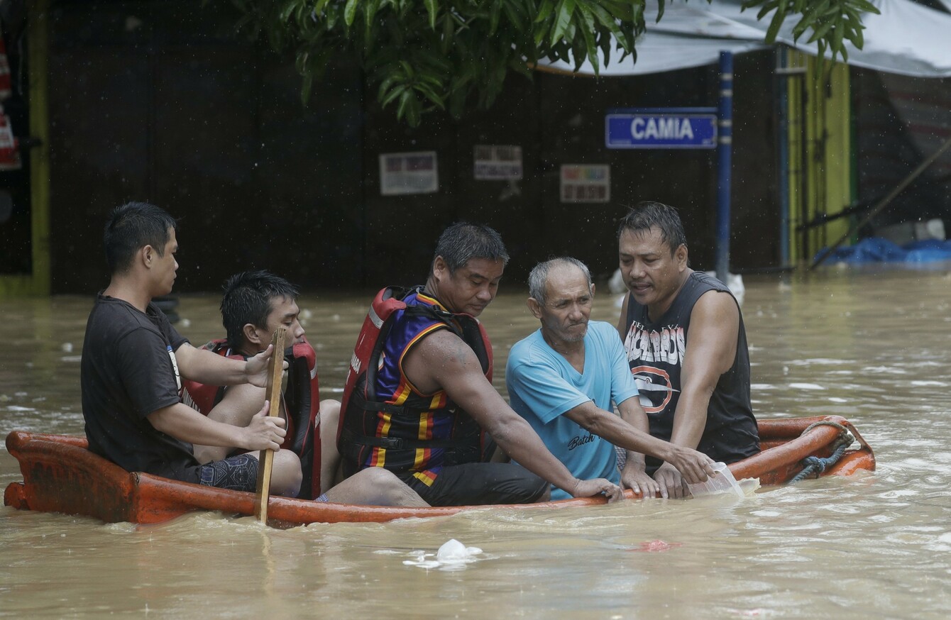  Residents  flee as typhoon leaves three dead in north 