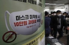 South Korea starts fining people for not wearing masks