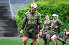 'Part of me was thinking, 'You're working in a Test match against the All Blacks''
