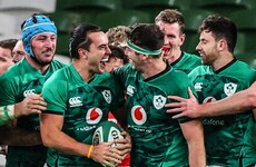 Lowe and Roux tries help Ireland to winning start in the Autumn Nations Cup