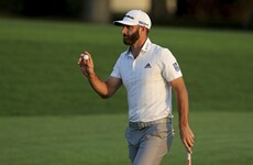 Record-equalling performance puts Johnson in control at Augusta