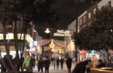 Christmas lights in Dublin have just been switched on