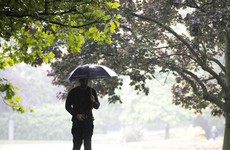 A wet day ahead with a rainfall warning in place for nine counties