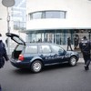 Car with 'stop the globalisation policies' written on it hits gate outside Merkel’s offices