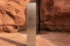 Mysterious metal monolith discovered in US desert disappears