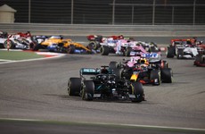 Hamilton's victory at Bahrain Grand Prix overshadowed by terrifying Grosjean crash