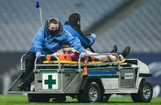 Canning kept in hospital overnight with concussion but suffered no serious neck damage