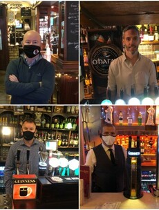 On a cold, wet day in Dublin pubs re-opened for Christmas - and we went to visit them