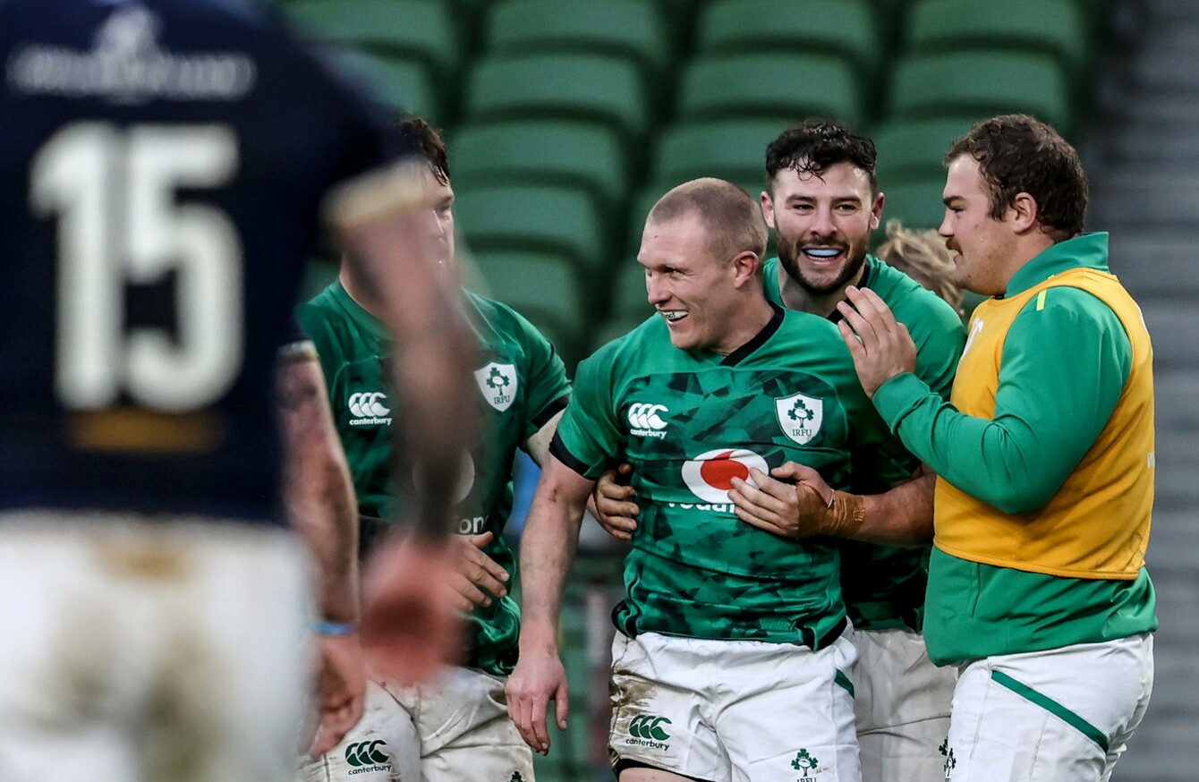 Brace Brings Earls Outright Second Spot On Ireland S All Time Try Scoring List
