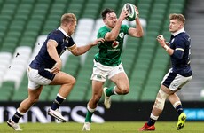 Keenan keen to kick on after starting all six of Ireland's autumn games