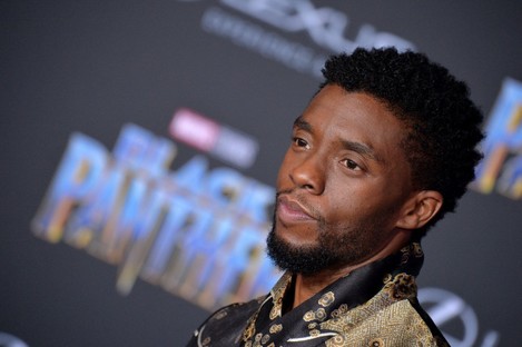 Chadwick Boseman attends the premiere of Black Panther in 2018.