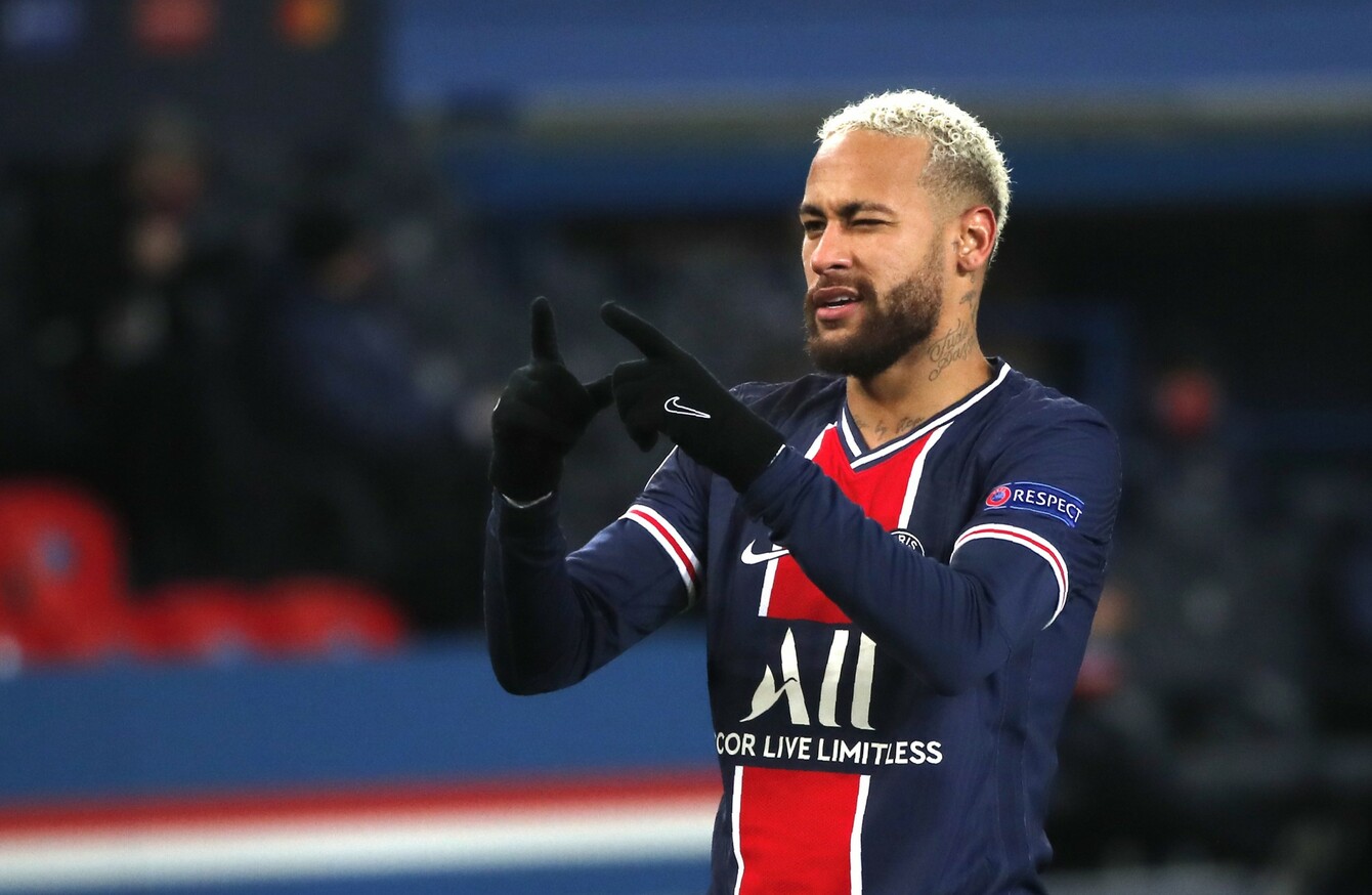 Neymar bags hattrick as PSG romp to 51 win 24 hours after match