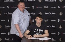 Stevie McKenna signs with UK promoter ahead of sharing bill with brother Aaron tomorrow