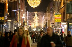 Dublin City centre saw its busiest weekend since March last weekend