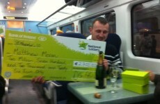 Champagne on the train to Wexford: How to celebrate a €2.7m Lotto win