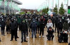Celtic fans gather at stadium to protest again ahead of Kilmarnock clash