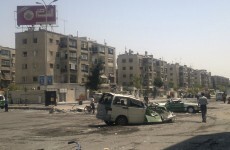 Syria: Government troops fight back against rebels in Damascus