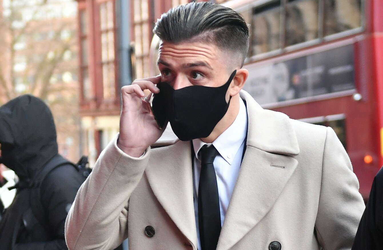 Grealish Handed Nine Month Driving Ban After Crashing Range Rover During Lockdown