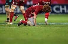 Healy has shoulder scan and is ruled out of Munster's Clermont trip after late hits by 'Quins