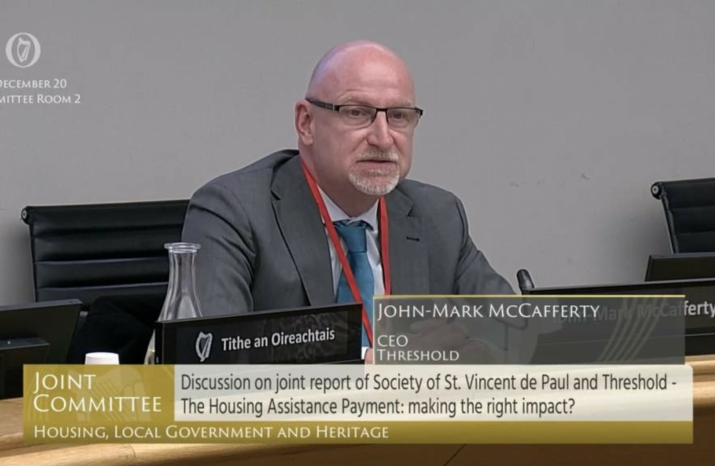 HAP tenants struggling to buy food after paying rent top-ups to landlords, committee hears - Vimarsana News