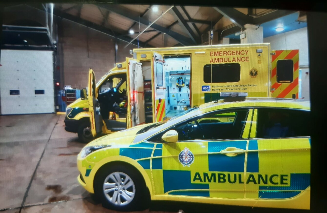 Irish ambulance crews lend support in Northern Ireland amid strained