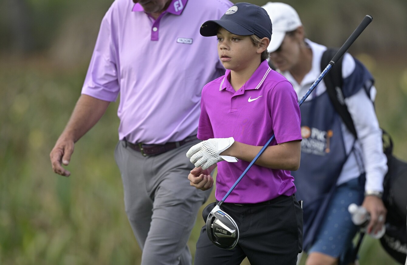 Tiger Woods Son Wows At Pnc Championship The42