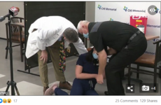 Debunked: No, this US nurse who fainted after her Covid-19 vaccine has not died