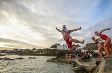 Photos: People braved the cold for Christmas swims around the country today