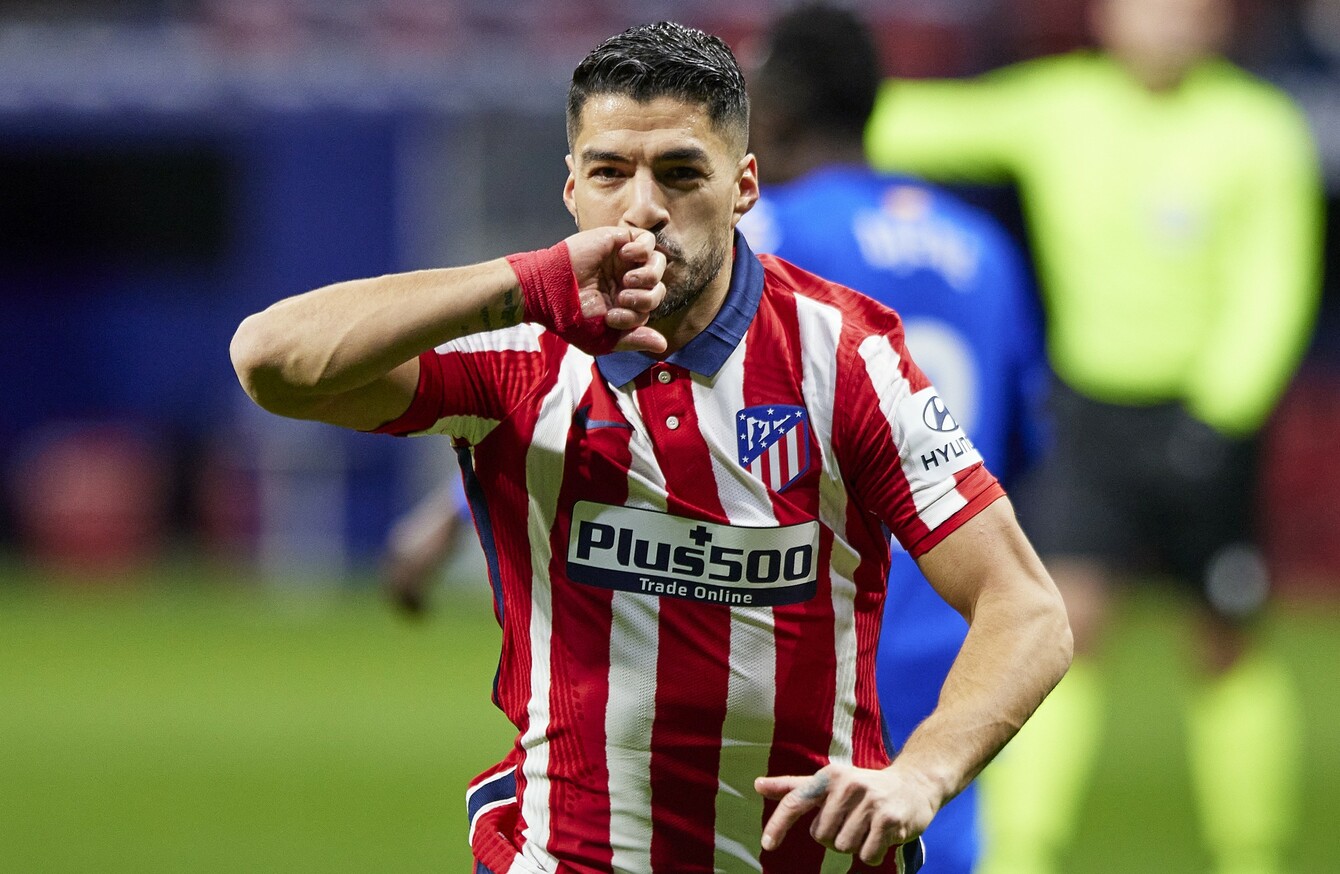 Suarez keeps Atletico atop La Liga as Real Madrid stumble ...