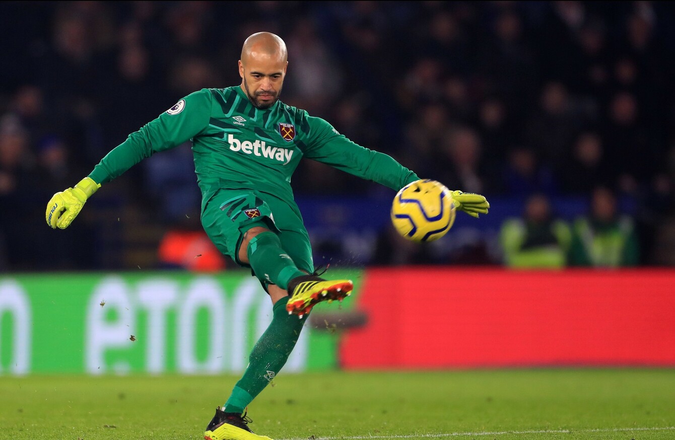Randolph Makes First Premier League Appearance In A Year For West Ham