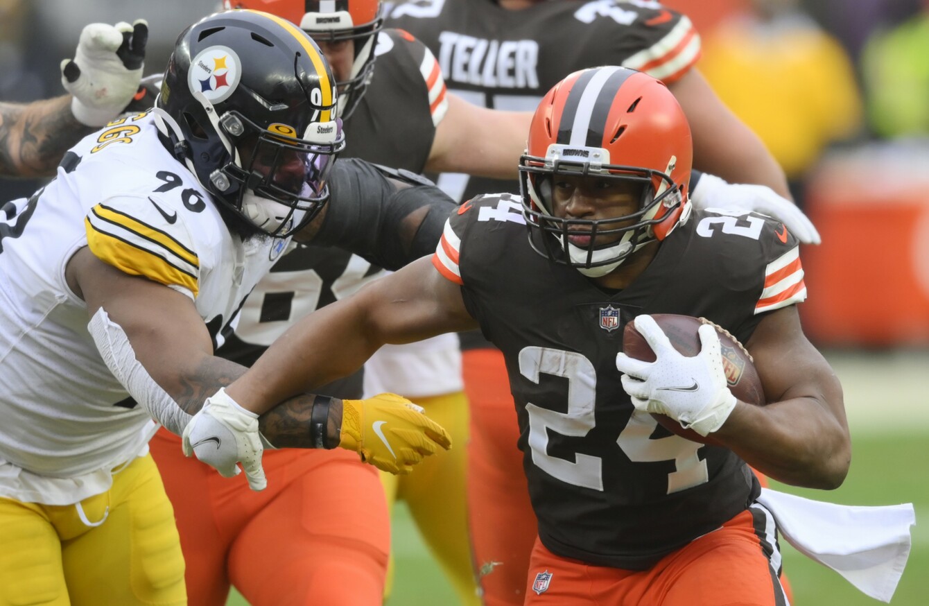 Browns end 19-year wait for NFL play-off spot while Ravens ...