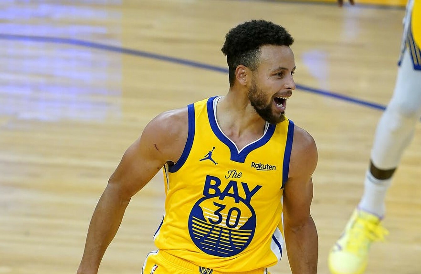 Career high night for Steph Curry leads Golden State over ...