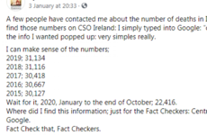 Debunked: A comparison of deaths between January and October 2020 and other years is misleading