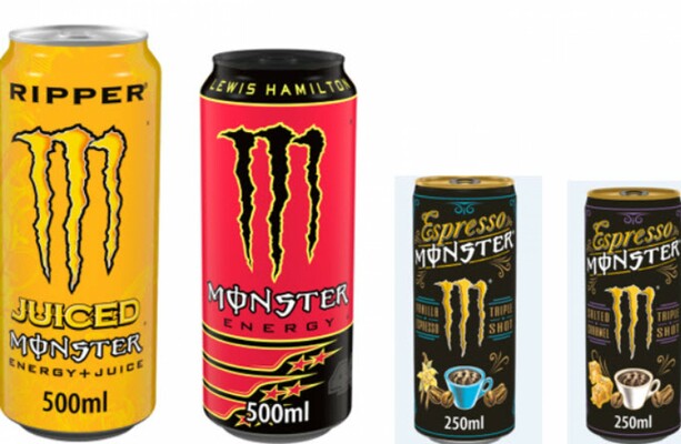 Four Monster Energy drinks being withdrawn from sale due to high