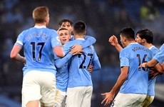 Foden goal sends Man City past battling Brighton and into third