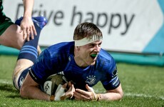Baird and Kelleher named in Leinster's 'A' side to play Ulster