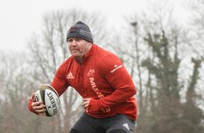 Ireland prop Kilcoyne returns to Munster training ahead of Leinster clash