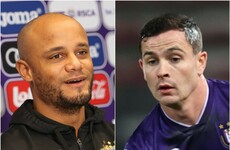 Kompany lauds 'tough as iron' Cullen as Ireland midfielder makes his mark at Anderlecht