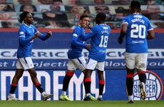 Rangers celebrate Gerrard's 150th game in charge with 5-0 victory