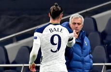 Mourinho explains what out-of-favour Bale must do if he wants to play regularly for Spurs