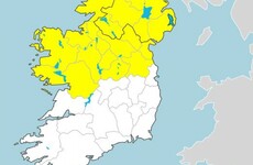 Status Yellow rainfall warning kicks in for many areas with risk of flooding and thundery downpours