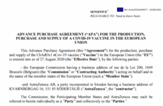 Amid a deepening row, the [heavily redacted] EU-AstraZeneca contract has been published