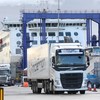 Freight between Ireland and UK dropped by half in January