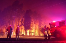 Dozens of homes destroyed in Australian wildfire